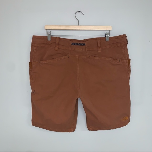 The North Face North‎ Dome Shorts Men's  Size 40 Rust Orange 12" Inseam Gorpcore - Picture 4 of 9